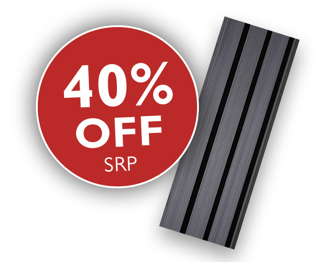Cladding 40% off